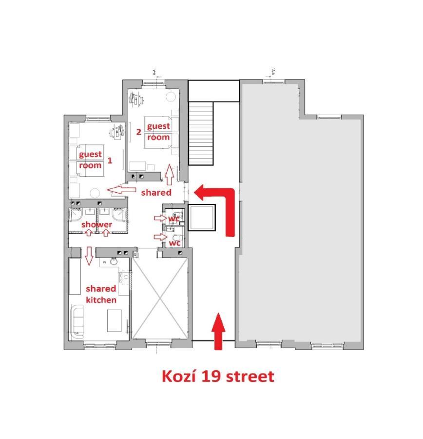 Room & Parking Assistance Prague Exterior photo